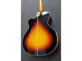 Snaarinstrumenten | Gitaren | Bas Takamine GB72CEBSB electro-akoestische basgitaar Brown Sunburst