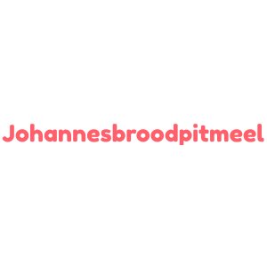 Johannesbroodpitmeel