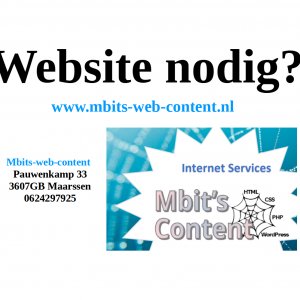 Ervaringen met Mbits-web-content