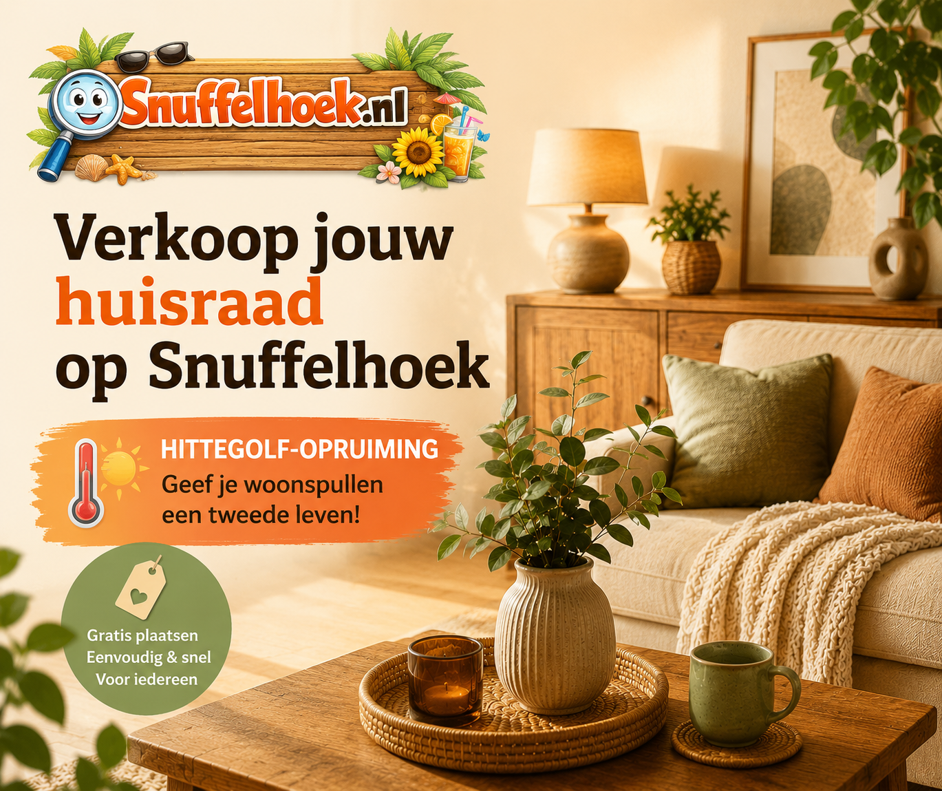 Huisraad zomerhitte